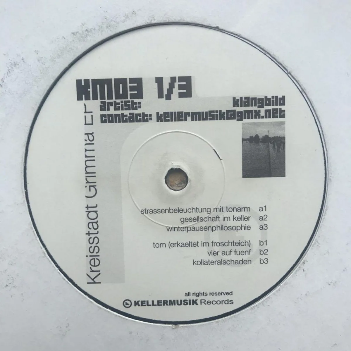 Kellermusik 3 1/3 - Kreisstadt Grimma EP